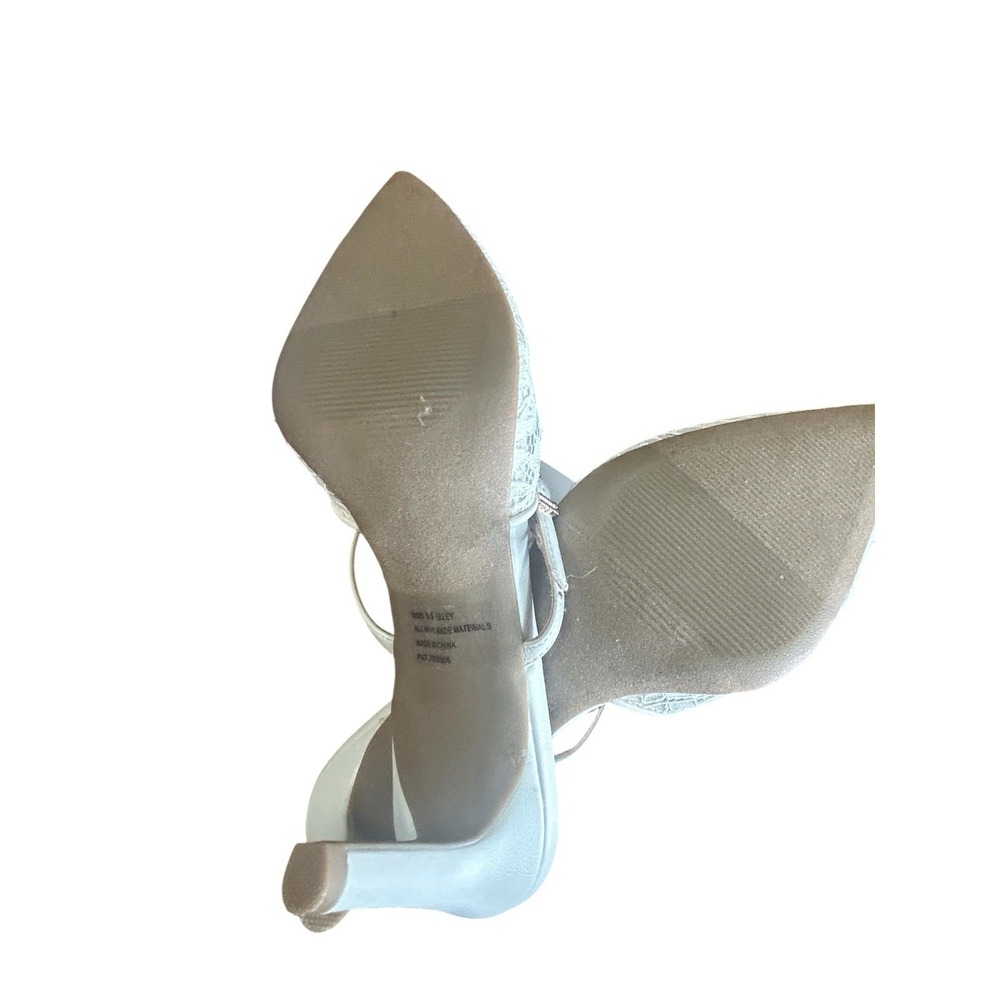Dolce Vita "Katik" White Floral Lace Pointed Toe Mule Pumps SZ 8.5 NWT - Picture 3 of 8